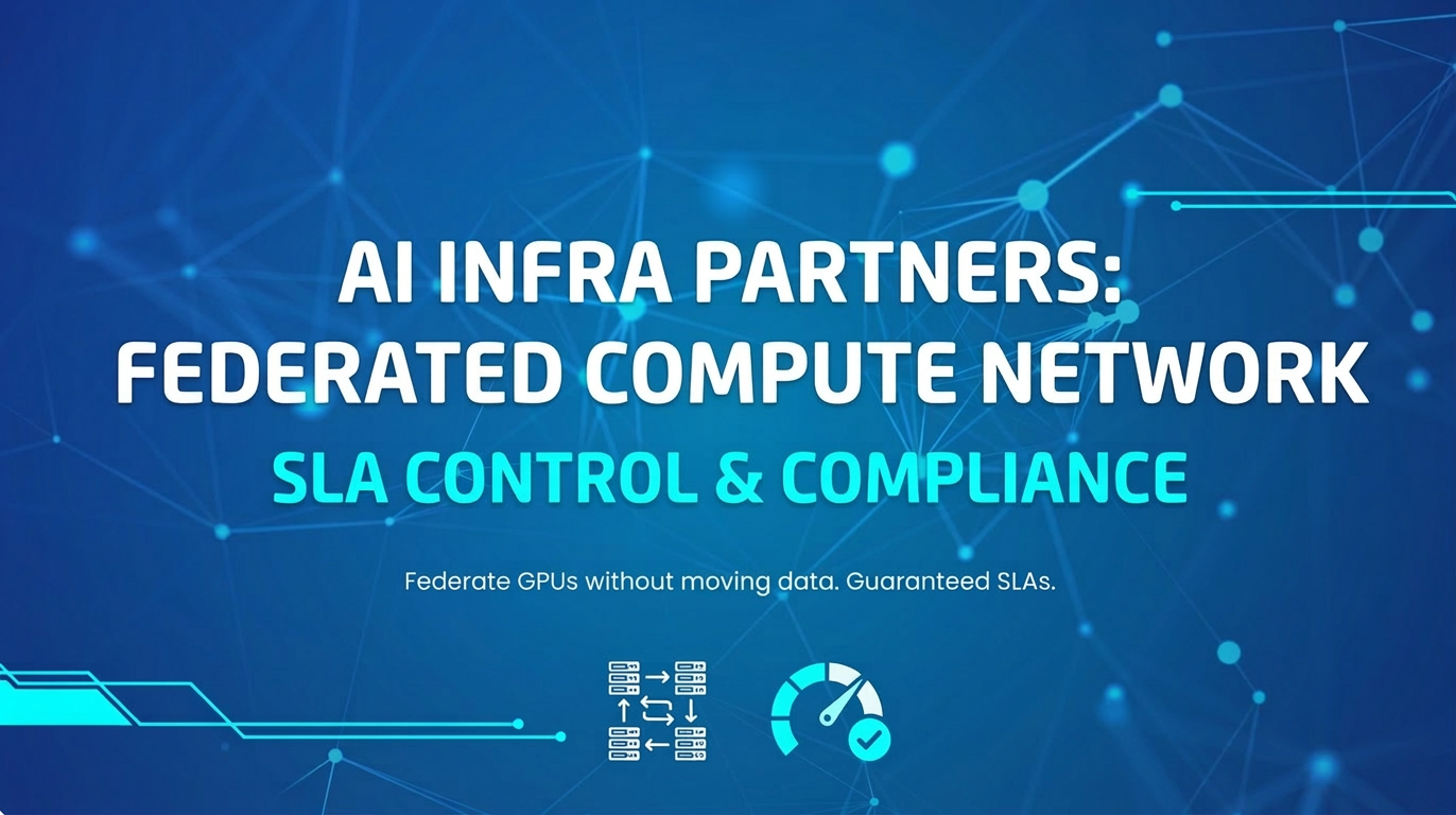 AI 基础设施伙伴如何构建联邦算力网络并管理 SLA AI 基础设施伙伴如何构建联邦算力网络并管理 SLA